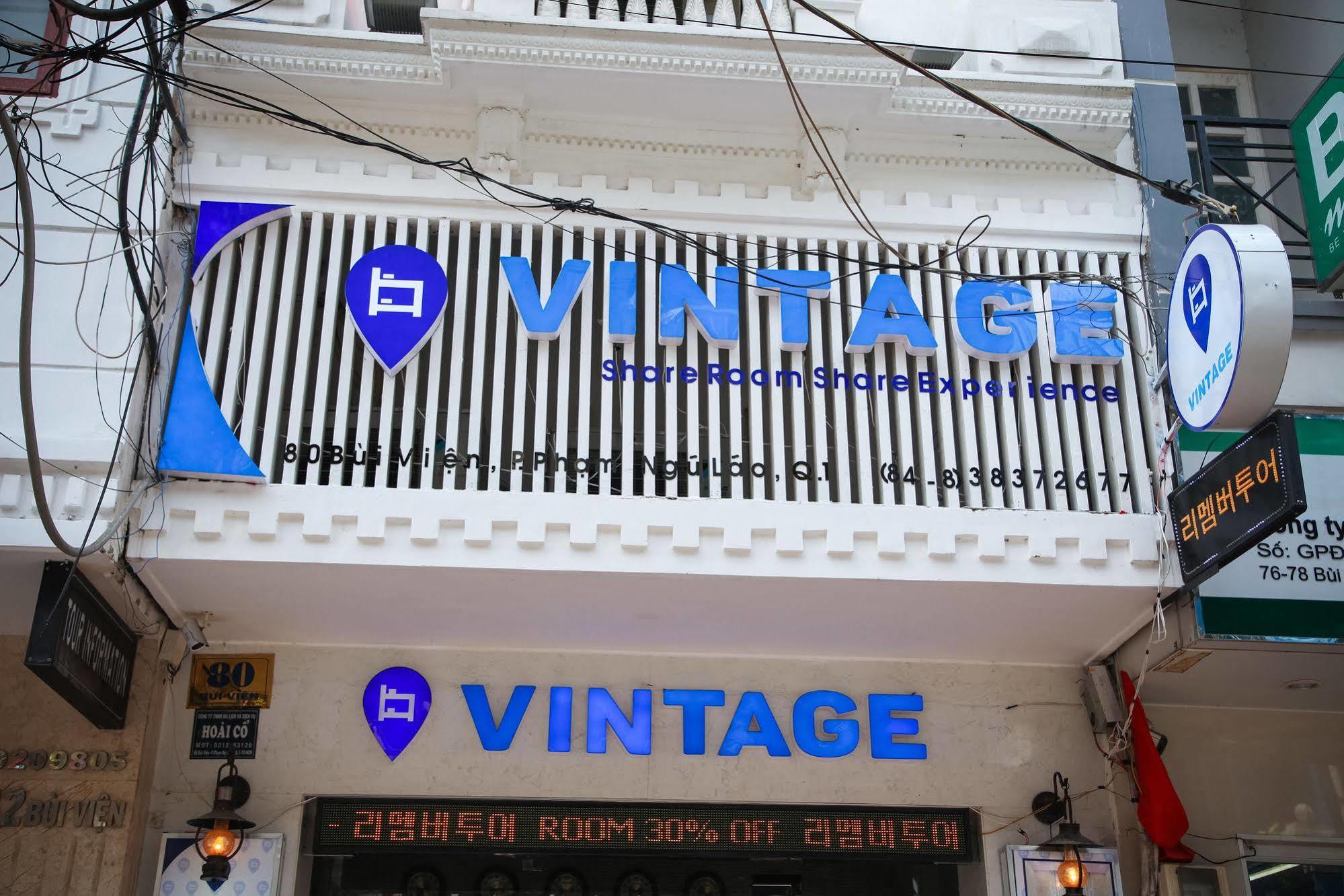Vintage Hostel Saigon Hô Chi Minh-Ville Extérieur photo